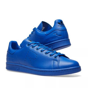 ADIDAS X RAF SIMONS Stan Smith Blue Sneakers Unisex Size 6